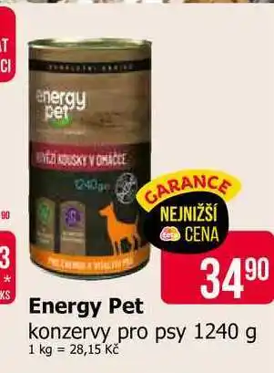 Teta Energy Pet konzervy pro psy 1240 g nabídka