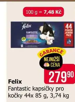 Teta Felix kapsičky pro kočky 44 x 85g nabídka