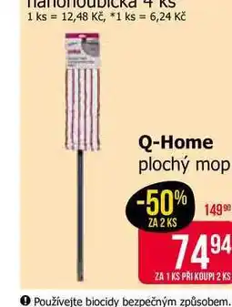 Teta Q-Home plochý mop nabídka