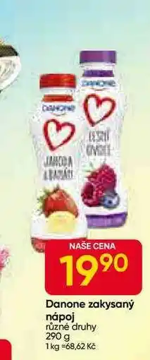 Hruška Danone zakysaný парој různé druhy 290 g nabídka
