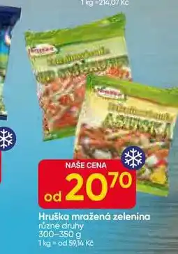 Hruška Hruška mražená zelenina různé druhy 300-350 g nabídka