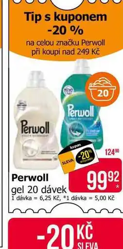 Teta Perwoll gel 20 dávek nabídka