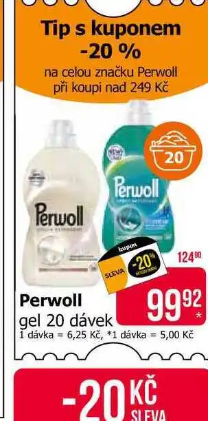 Teta Perwoll gel 20 dávek nabídka