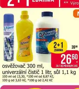 Teta Q Power osvěžovač 300 ml nabídka