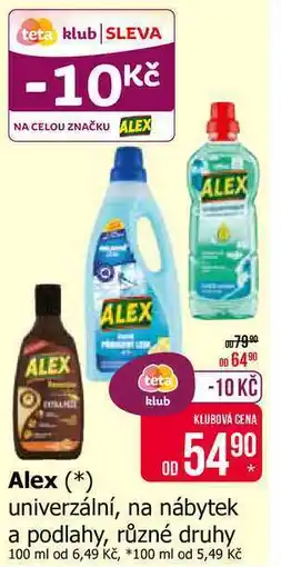 Teta Alex Extra péče Renovátor nábytku krém 250 ml nabídka