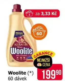 Teta Woolite prací prostředek 60 dávek nabídka