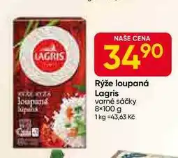 Hruška LAGRIS Rýže loupaná Lagris varné sáčky 8×100 g nabídka