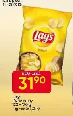 Hruška Lays různé druhy 120-130 g nabídka