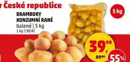 Penny Market BRAMBORY KONZUMNÍ RANÉ balené, 5 kg nabídka