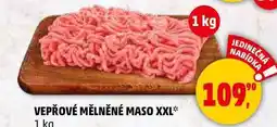 Penny Market VEPŘOVÉ MĚLNĚNÉ MASO XXL, 1 kg nabídka