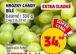 Penny Market HROZNY CANDY BÍLÉ balené, 300 g nabídka