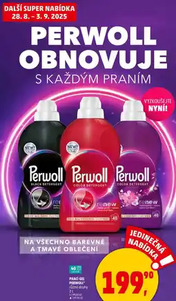 Penny Market PRACÍ GEL PERWOLL různé druhy, 2 l nabídka