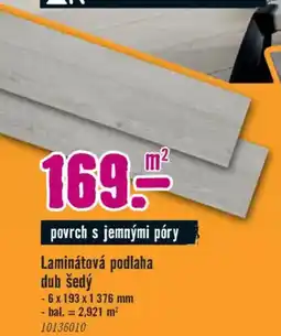 Hornbach Laminátová podlaha dub šedý nabídka