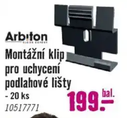Hornbach Montážní klipp pro uchycení podlahové lišty nabídka