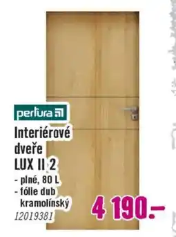 Hornbach Interiérové dveře LUX II 2 nabídka