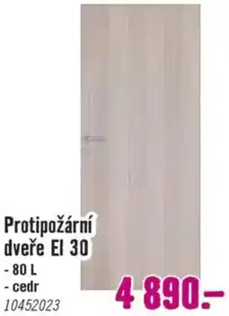 Hornbach Protipožární dveře El 30 nabídka