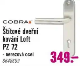 Hornbach Štítové dveřní kování Loft PZ 72 nabídka