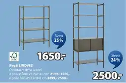 JYSK Regál LINDVED nabídka
