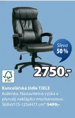 JYSK Kancelářská židle TJELE nabídka
