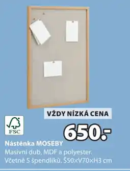 JYSK Nástěnka MOSEBY nabídka