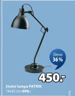 JYSK Stolní lampa PATRIK nabídka