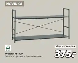 JYSK TV stolek ASTRUP nabídka