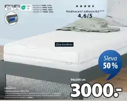 JYSK Pružinová matrace STRIA PS25 nabídka