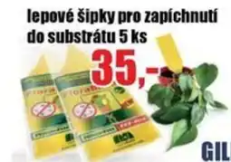 EVA Lepové šipky pro zapíchnutí do substrátu nabídka