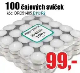 EVA 100 čajových svíček nabídka