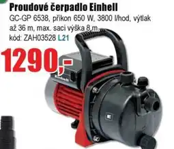 EVA Proudové čerpadlo Einhell nabídka