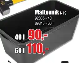 EVA Maltovník N19 nabídka