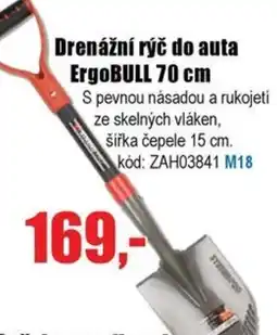 EVA Drenážní rýč do auta ErgoBull nabídka