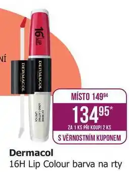 Teta DERMACOL Lip Colour barva na rty nabídka