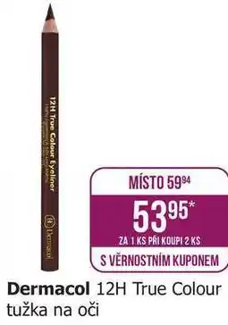 Teta Dermacol 12H True Colour tužka na oči nabídka
