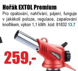 EVA Hořák EXTOL Premium nabídka