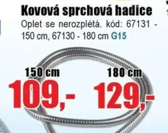 EVA Kovová sprchová hadice nabídka
