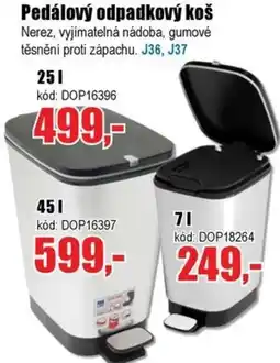EVA Pedálový odpadkový koš nabídka