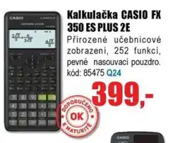 EVA Kalkulačka CASIO FX 350 ES PLUS 2E nabídka