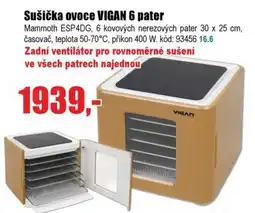 EVA Sušička ovoce VIGAN 6 pater nabídka