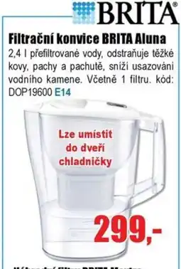 EVA Filtrační konvice BRITA Aluna nabídka