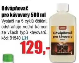 EVA Odvápňovač pro kávovary nabídka