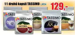 EVA 11 druhů kapslí TASSIMO nabídka