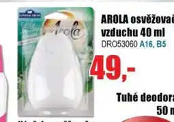 EVA AROLA osvěžovač vzduchu nabídka