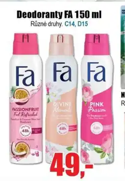 EVA Deodoranty FA nabídka