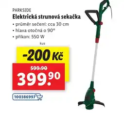 Lidl PARKSIDE Elektrická strunová sekačka nabídka