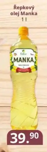Potraviny CZ Řepkový olej Manka nabídka