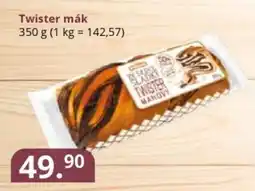 Potraviny CZ Twister mák nabídka