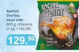 Potraviny CZ Kachní čtvrtka sous vide nabídka