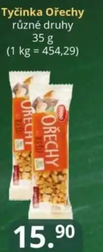 Potraviny CZ Tyčinka Ořechy nabídka