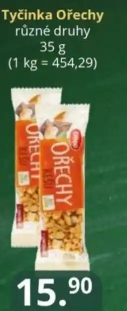 Potraviny CZ Tyčinka Ořechy nabídka